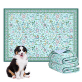 Baodan washable pee pad 36x48 absorbent top view protects floors during potty training.
