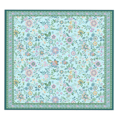 Baodan washable pee pad 72x72 floral pattern for stylish potty training and durable protection