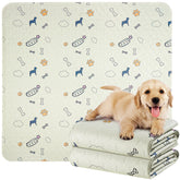 Baodan washable pee pad in use for dog training and floor protection.