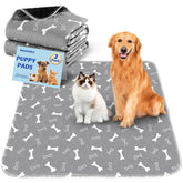 Baodan large 36x41 pee pad shows leak-proof design for crate training.