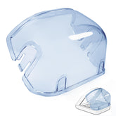 Baofum rear-cover blue closeup preventing back-of-feeder access and spills