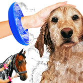 BaR-K Drip Catcher Cuffs seal wrists for a dry dog bath experience.