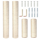 Barelove replacement pole 15.7-inch with durable natural sisal for scratching