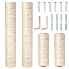 Barelove replacement pole 15.7-inch with durable natural sisal for scratching