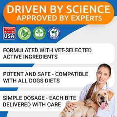 Close-up of omega-3 fish oil in BARK&SPARK allergy chews for daily nourishment