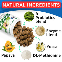 BARK&SPARK natural-enzyme-ingredients highlight plant-based lawn care.