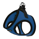 Bark Appeal blue step-in harness side view for comfortable, secure walks