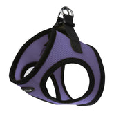 Bark Appeal Lavender Step-in Harness front view offers a comfy fit for small to medium dogs