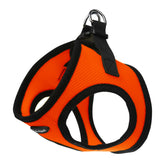 Bark Appeal Orange Step-in Harness buckle close-up for secure closure