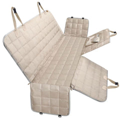 Bark Lover backseat hammock cover for safe pet rides