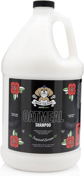 Bark2Basics Rock The Dog Oatmeal Shampoo bottle soothing irritated skin with oatmeal