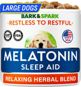 BARK&SPARK calm dog chews pack for simple nightly routines and consistent use.