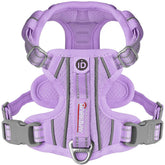 BARKBAY No-Pull Violet XS harness side view for comfortable controlled walking.
