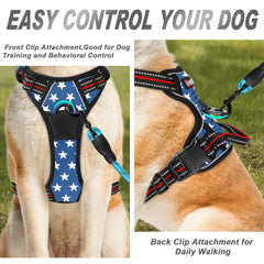 BARKBAY harness padded design for comfortable long-day hikes.