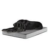 BarkBox Orthopedic Dog Bed memory foam close-up showing supportive comfort for dogs.