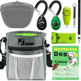BARKIE dog training kit waistbag close-up showing organized pockets for outdoor training.