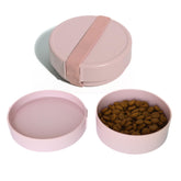 Barkin' Trails travel dog bowls nest compact design saves space on trips and packs neatly.