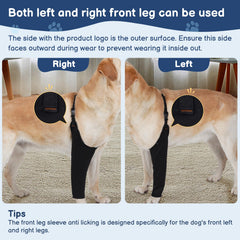 BARKLESS sleeve adjustable chest strap anchors securely for active dogs.