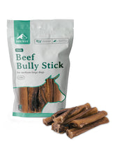 BARK'N BIG 6in thick bully stick for medium dogs—long-lasting chew.