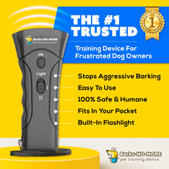 Barks No More battery included unit ready for quick training sessions