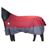 BARN & STABLE 600denier turnout blanket front view with rain protection
