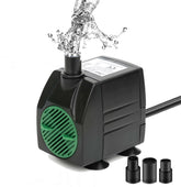 BARST submersible pump with adjustable-flow dial for precise water control in tanks.
