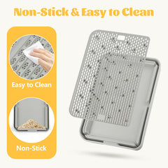 Bartuke cat step provides a flat surface suitable for kittens and elderly cats.