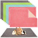 Barydat guinea pig cage liner color set shows soft, absorbent mats for clean habitats.