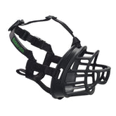 Baskerville Ultra Muzzle side view in black size 3 for controlled handling