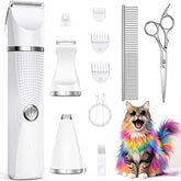 Bautrium cat grooming kit 3in1 attachments enable versatile trims.