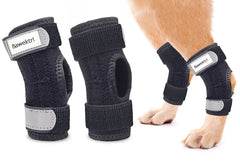 Bawektrl dog hock brace side view showing rear-leg support
