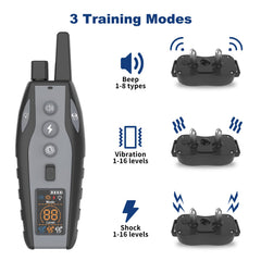 BCPETMY remote control demonstrates 3300 ft range for flexible outdoor training.