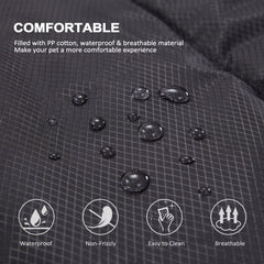 BDEUS waterproof Oxford fabric surface resists spills and odors
