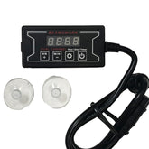 BeamsWork DA FSPEC Gen2 LED aquarium light front view showing full spectrum glow for freshwater tanks