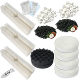 Beaufan aquarium media kit assembly showcases versatile filtration media for clearer water.