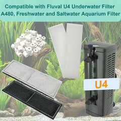 Beaufan polycarbonate cartridges 4pcs reduce odors and improve water clarity.