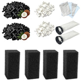Beaufan Waterbox AIO sock 225 micron filters fine particulates for clearer water.