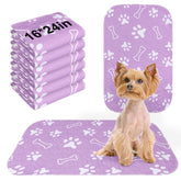 BEAUTYZOO six-pack washable pee pads provide a reusable training solution for puppies.