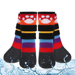 BEAUTYZOO anti-slip dog socks protect paws in wet weather for improved grip.