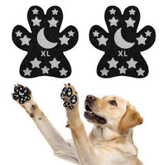 BEAUTYZOO anti-slip paw pads pack front view shows secure grip for senior dogs.