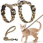 beautyzoo arnés gato ajuste doble para paseos seguros