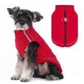 BEAUTYZOO dog fleece vest front view demonstrates cozy warmth for small dogs.