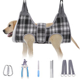 BEAUTYZOO dog grooming hammock nail-trim setup for calm restraint