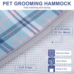 BEAUTYZOO safety strap closeup emphasizing secure restraint during grooming