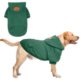Beautyzoo dog hoodie small black for warm, comfy daily wear and easy potty breaks.