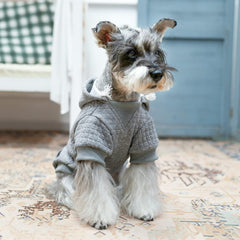 BEAUTYZOO XXXL waffle-knit fabric dog sweater provides warm, breathable comfort in winter.