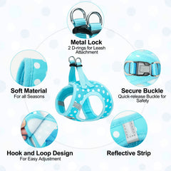 BEAUTYZOO no-pull escape-proof harness ideal for training and gentle control.