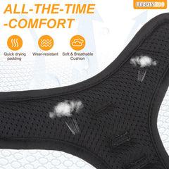BEAUTYZOO No Pull Harness padded handle aids stairs and mobility