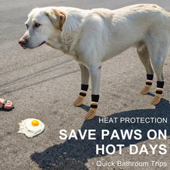 Protectores de patas BEAUTYZOO para exteriores, resguardan contra clima.