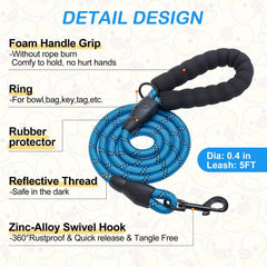 BEAUTYZOO reflective bands on harness for night safety and visibility.